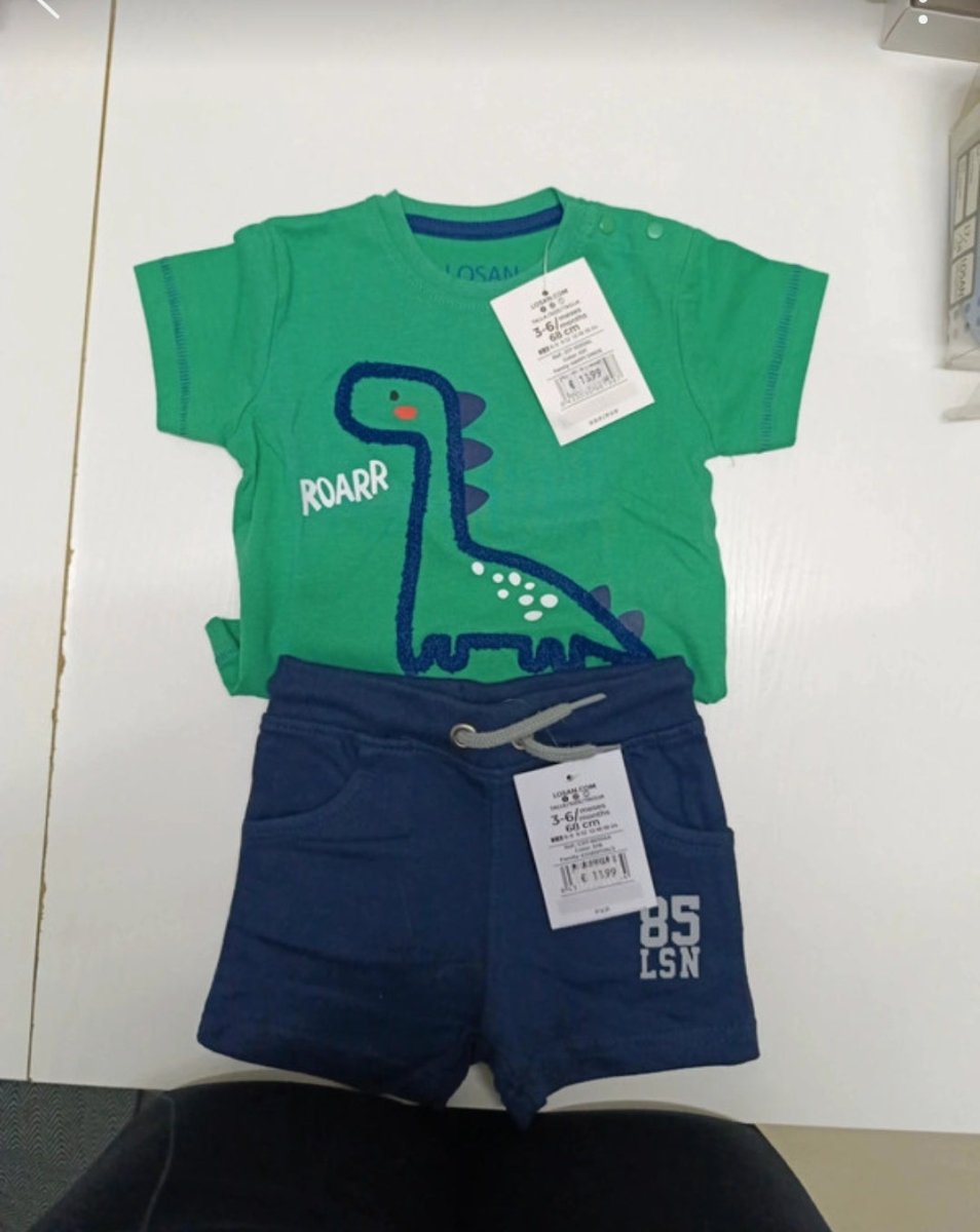 Completino losan tg.3/6 mesi - AnyaGrace Kids