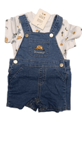 Salopette con maglietta tg.12/18mesi - AnyaGrace Kids