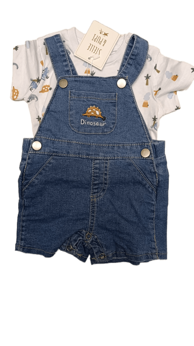 Salopette con maglietta tg.12/18mesi - AnyaGrace Kids